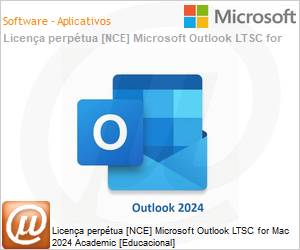 DG7GMGF0PN5WA - Licena perptua [NCE] Microsoft Outlook LTSC for Mac 2024 Academic [Educacional] 