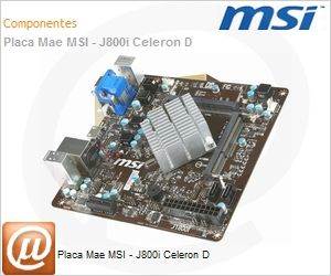 J1800I - Placa Mae MSI - J800i Celeron D