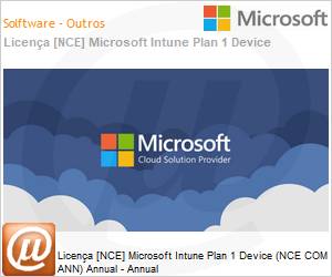 CFQ7TTC0LCH40004P1YA - Licena [NCE] Microsoft Intune Plan 1 Device (NCE COM ANN) Annual - Annual 