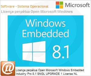 5JV-00588 - Licena perptua Open Microsoft Windows Embedded Industry Pro 8.1 SNGL UPGRADE 1 License NL 