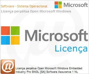 5JV-00911 - Licena perptua Open Microsoft Windows Embedded Industry Pro SNGL [SA] Software Assurance 1 NL Accelerate Promo 
