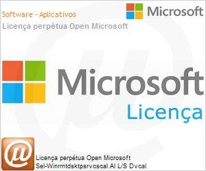 6VC-01251SANON-1YSTU - Licena perptua Open Microsoft Sel-Winrmtdsktpsrvcscal Al L/S Dvcal 