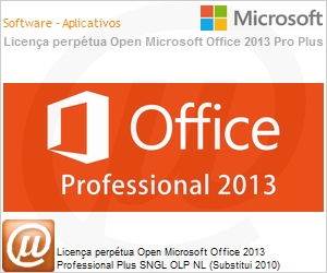 79P-04749 - Licena perptua Open Microsoft Office 2013 Professional Plus SNGL OLP NL (Substitui 2010) 