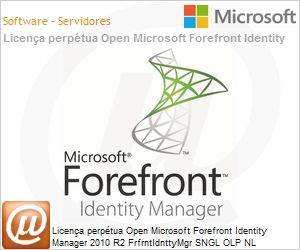 7VC-00198 - Licena perptua Open Microsoft Forefront Identity Manager 2010 R2 FrfrntIdnttyMgr SNGL OLP NL 