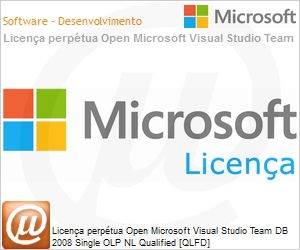 9LD-01071 - Licena perptua Open Microsoft Visual Studio Team DB 2008 Single OLP NL Qualified [QLFD] 