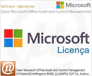 9ST-00131 - Open Microsoft Office Audit and Control Management OffAdtandCntrlMngmnt SGNL [LicSAPk] OLP NL Acdmc (Academic) [Educacional] Academic 