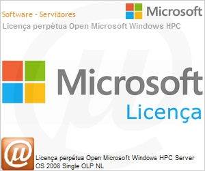 AAB-00172 - Licena perptua Open Microsoft Windows HPC Server OS 2008 Single OLP NL 