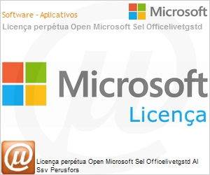 BT1-00048SANON-1MSTU - Licena perptua Open Microsoft Sel Officelivetgstd Al Ssv Perusfors 