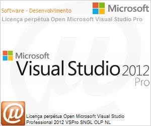 C5E-00979 - Licena perptua Open Microsoft Visual Studio Professional 2012 VSPro SNGL OLP NL 