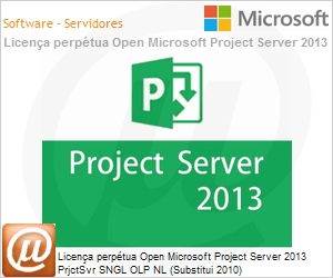 H22-02465 - Licena perptua Open Microsoft Project Server 2013 PrjctSvr SNGL OLP NL (Substitui 2010) 