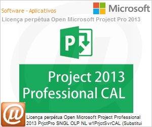H30-04073 - Licena perptua Open Microsoft Project Professional 2013 PrjctPro SNGL OLP NL w1PrjctSvrCAL (Substitui 2010) 