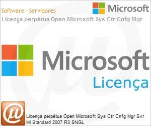 J6A-00457 - Licena perptua Open Microsoft Sys Ctr Cnfg Mgr Svr Ml Standard 2007 R3 SNGL 