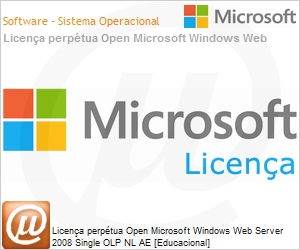 LWA-00181 - Licena perptua Open Microsoft Windows Web Server 2008 Single OLP NL AE [Educacional] 