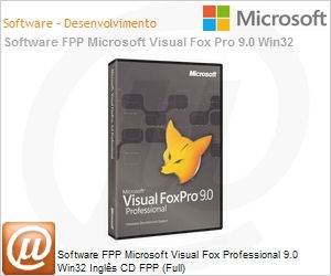 340-01231 - Software FPP Microsoft Visual Fox Professional 9.0 Win32 Ingls CD FPP (Full)