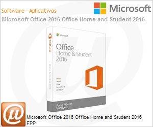 79G-04350 - Microsoft Office 2016 Office Home and Student 2016 FPP