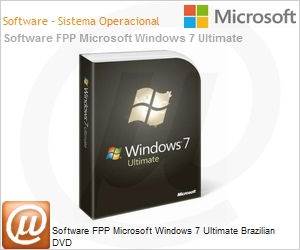 GLC-00133 - Software FPP Microsoft Windows 7 Ultimate Brazilian DVD 