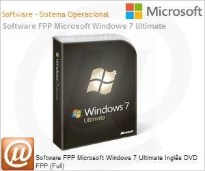 GLC-01291 - Software FPP Microsoft Windows 7 Ultimate Ingls DVD FPP (Full)