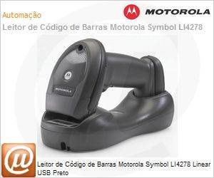 LI4278-TRBU0100ZLR - Leitor de Cdigo de Barras Motorola Symbol LI4278 Linear USB Preto