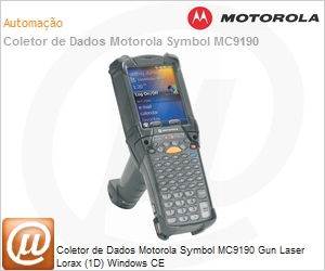 MC9190-GJ0SWEYA6WR - Coletor de Dados Motorola Symbol MC9190 Gun Laser Lorax (1D) Windows CE