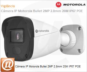 MTIBM022603 - Cmera IP Motorola Bullet 2MP 2.8mm 20M IP67 POE