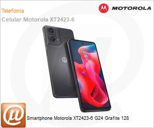 PB1L0002BR - Smartphone Motorola XT2423-6 G24 Grafite 128