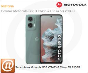 PB3G0032BR - Smartphone Motorola G35 XT2433-2 Cinza 5G 256GB 