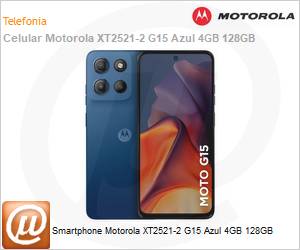 PB6D0065BR - Smartphone Motorola XT2521-2 G15 Azul 4GB 128GB 