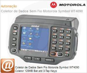 WT4090-N3S1GER - Coletor de Dados Sem Fio Motorola Symbol WT4090 Coletor 128MB Bat.std 3-Tap Keyp