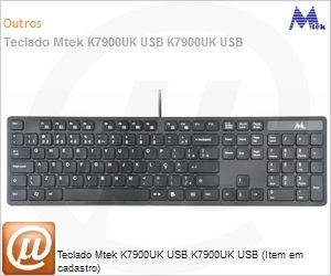 RV1000069 - Teclado Mtek K7900UK USB K7900UK USB (Item em cadastro)