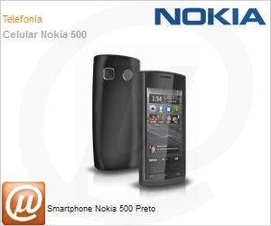 002X4M7 - Smartphone Nokia 500 Preto