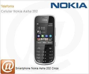A00005817 - Smartphone Nokia Asha 202 Cinza