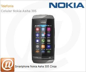 A00006449 - Smartphone Nokia Asha 305 Cinza