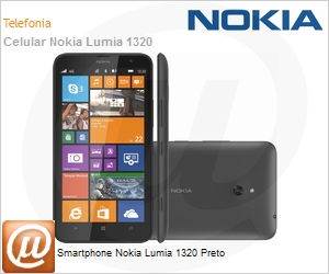 A00016264 - Smartphone Nokia Lumia 1320 Preto