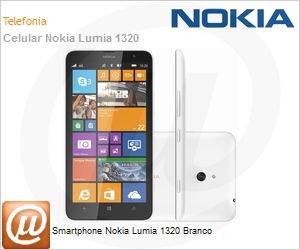 A00016265 - Smartphone Nokia Lumia 1320 Branco
