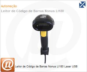 11701 - Leitor de Cdigo de Barras Nonus LI180 Laser USB