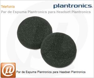 15729-05 - Par de Espuma Plantronics para Headset Plantronics