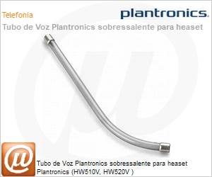 202118-01 - Tubo de Voz Plantronics sobressalente para heaset Plantronics (HW510V, HW520V)