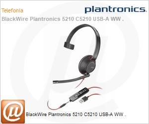 207577-01 - BlackWire Plantronics5210 C5210 USB-A WW .