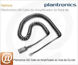 26716-01 - Plantronics QD Cabo do Amplificador ao fone de Ouvido