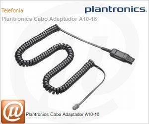 66268-02 - Plantronics Cabo Adaptador A10-16