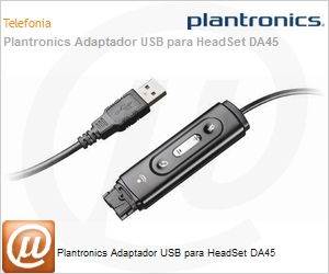 77559-41 - Plantronics Adaptador USB para HeadSet DA45