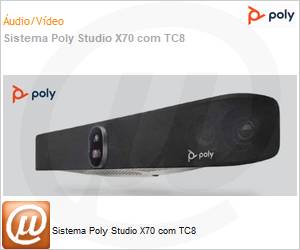 7200-87300-212 - Sistema Poly Studio X70 com TC8