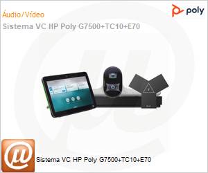 92L53AA - Sistema VC HP Poly G7500+TC10+E70 