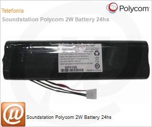 2200-07804-002 - Soundstation Polycom2W Battery 24hs