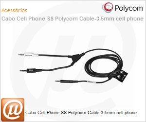 2200-07817-001 - Cabo Cell Phone SS Polycom Cable-3.5mm cell phone