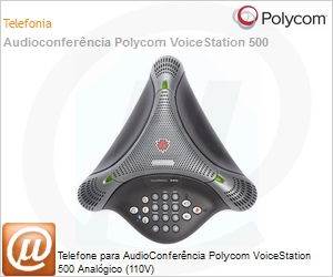2200-17900-212 - Telefone para AudioConferncia Polycom VoiceStation 500 Analgico (110V)