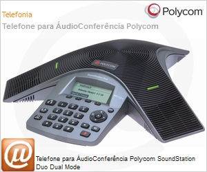2200-19000-001 - Telefone para udioConferncia Polycom SoundStation Duo Dual Mode