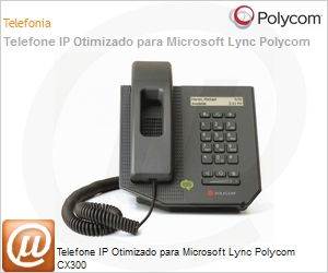 2200-32500-025 - Telefone IP Otimizado para Microsoft Lync Polycom CX300