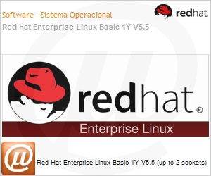 MCT0988 - Red Hat Enterprise Linux Basic 1Y V5.5 (up to 2 sockets) 