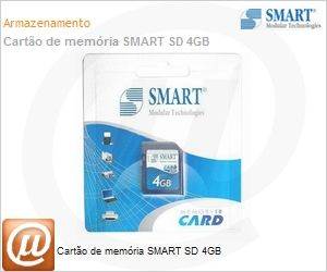 SDG1GF04GMC0NR - Carto de memria SMART SD 4GB